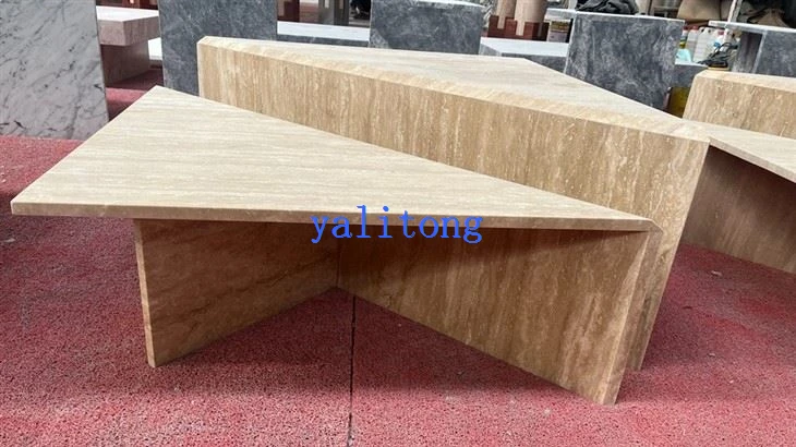 Marble Triangle Coffee Table
